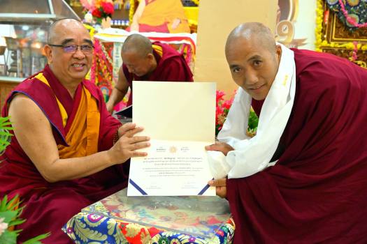 GIF Buddhist Institute Certificates July 2024