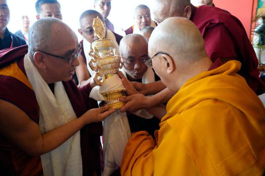 Memento of Gratitutde to HHDL 8Feb2025